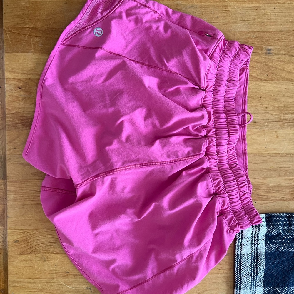 Lululemon Athletica Hot Pink Shorts